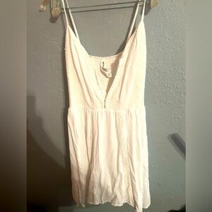 White whimsical dress